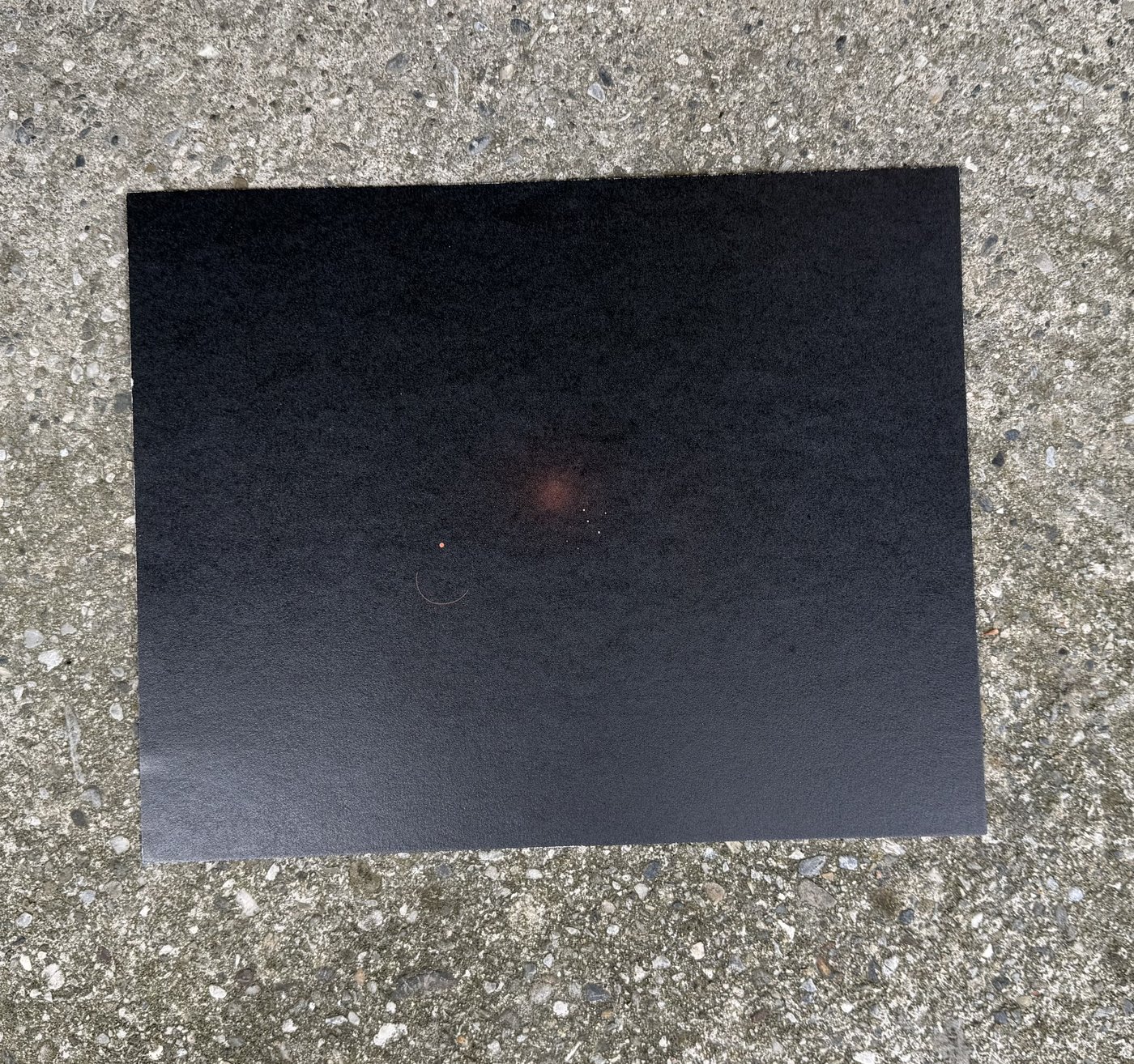 The Meeting — glowing particles drifting in darkness